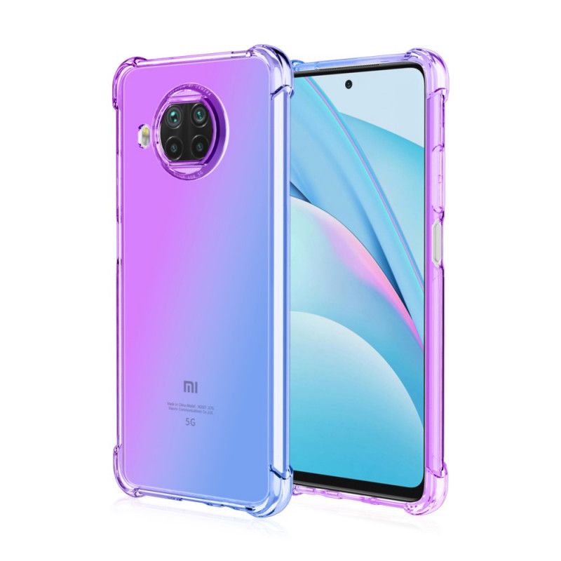 Etui Xiaomi Mi 10T Lite 5G / Redmi Note 9 Pro 5G Różowy Magenta Kolor Gradientu Etui Ochronne