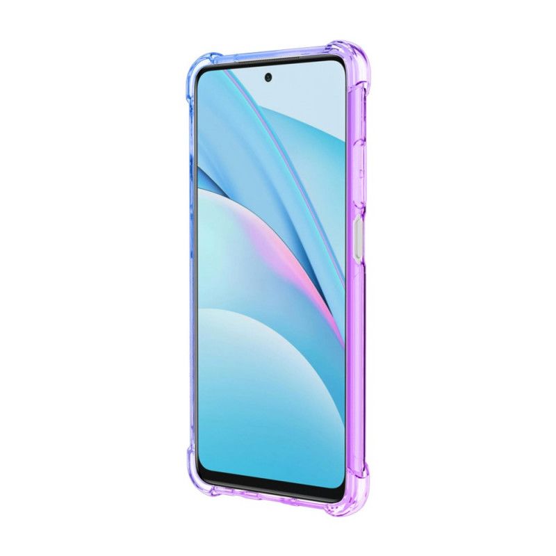 Etui Xiaomi Mi 10T Lite 5G / Redmi Note 9 Pro 5G Różowy Magenta Kolor Gradientu Etui Ochronne