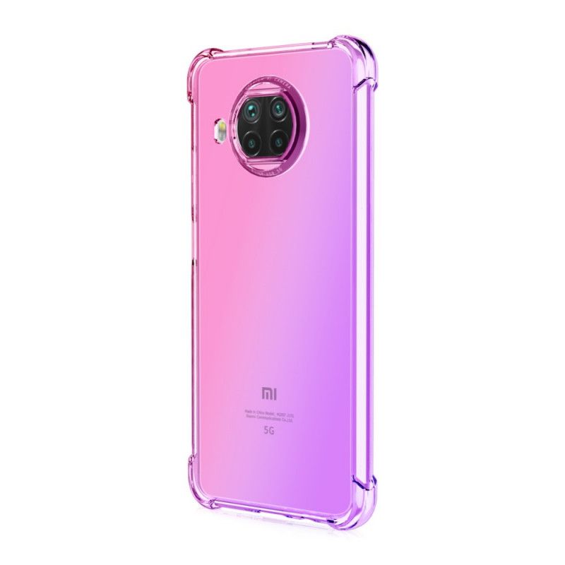 Etui Xiaomi Mi 10T Lite 5G / Redmi Note 9 Pro 5G Różowy Magenta Kolor Gradientu Etui Ochronne