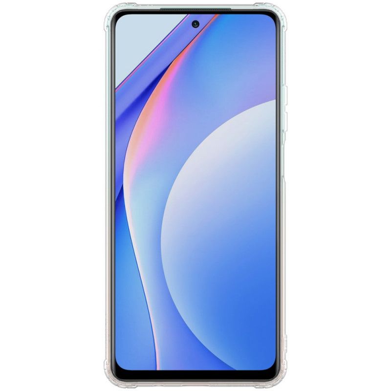 Futerały Xiaomi Mi 10T Lite 5G / Redmi Note 9 Pro 5G Szary Biały Etui na Telefon Naturalny Nillkin