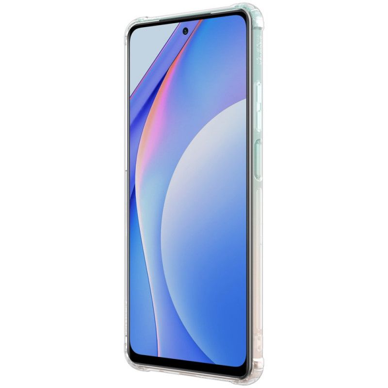 Futerały Xiaomi Mi 10T Lite 5G / Redmi Note 9 Pro 5G Szary Biały Etui na Telefon Naturalny Nillkin