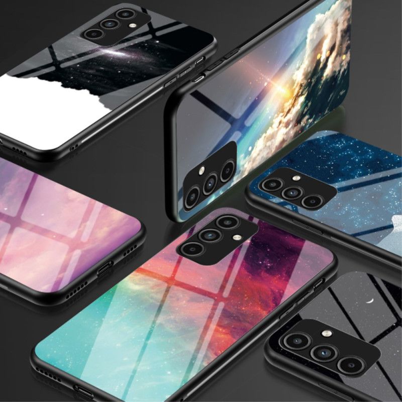 Etui Do Samsung Galaxy A15 Szkło Hartowane W Kształcie Drogi Mlecznej