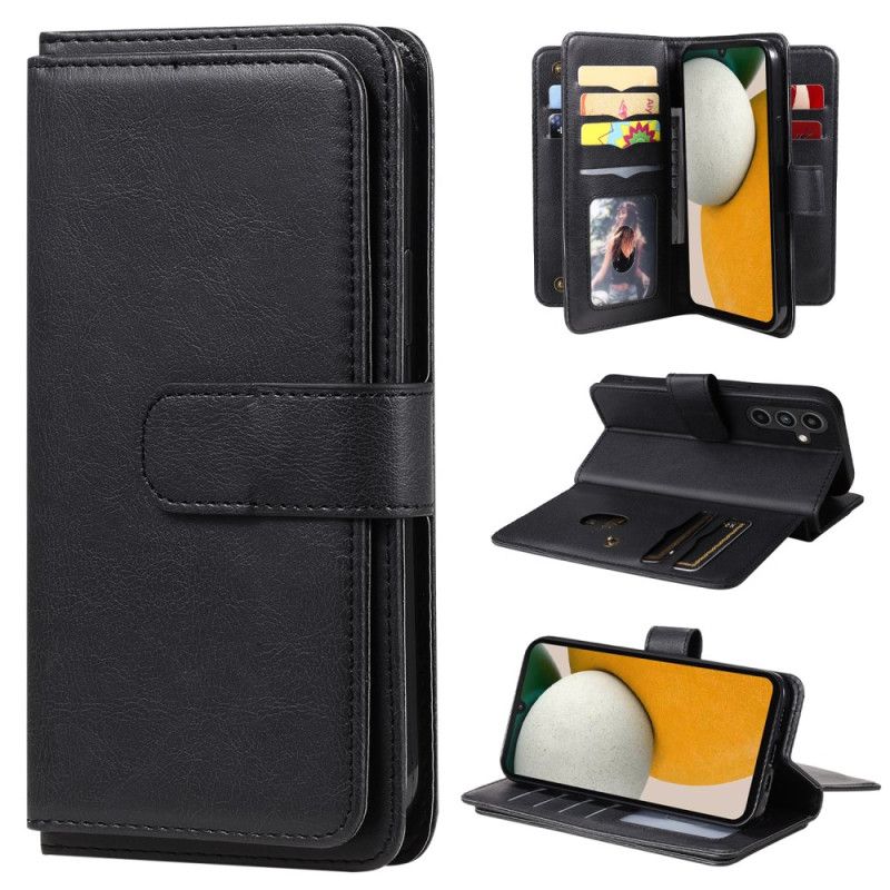 Etui Folio Samsung Galaxy A15 10 Posiadaczy Kart Etui Ochronne