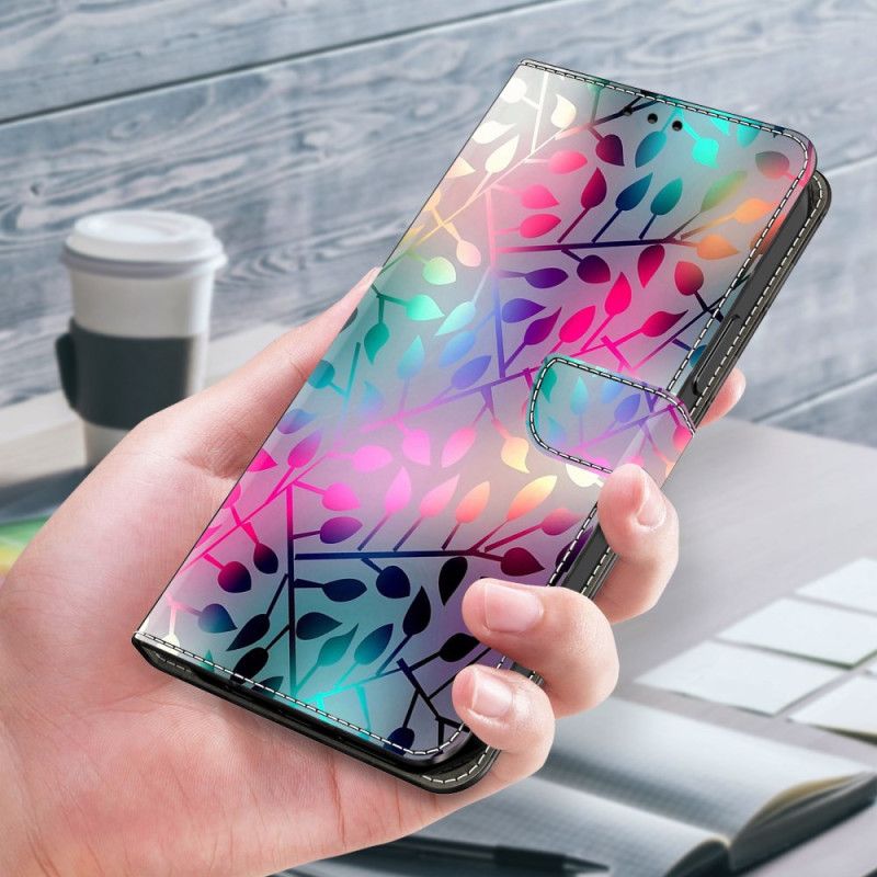 Etui Folio Samsung Galaxy A15 Liście Klonu