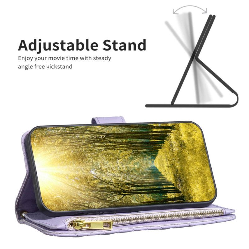 Etui Folio Samsung Galaxy A15 Pikowana Binfen Kolor