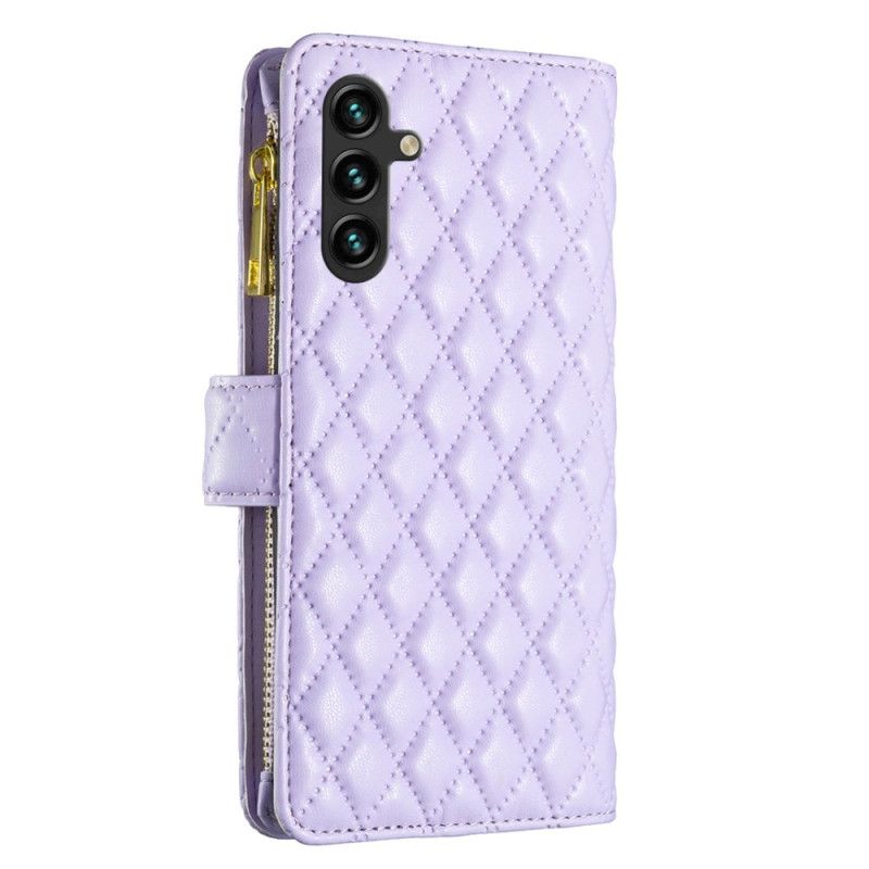 Etui Folio Samsung Galaxy A15 Pikowana Binfen Kolor