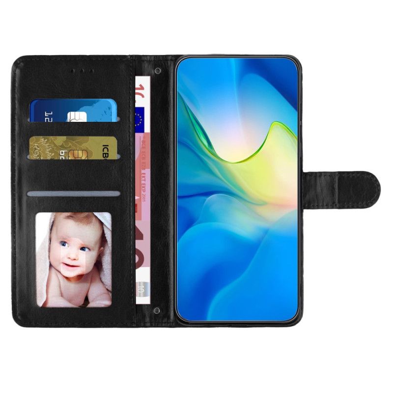 Etui Folio Samsung Galaxy A15 Pikowana Z Paskiem Etui Ochronne