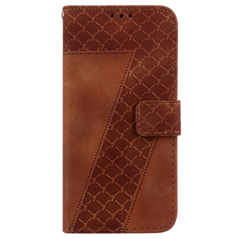 Etui Folio Samsung Galaxy A15 Wzór 7 Z Paskiem Etui Ochronne