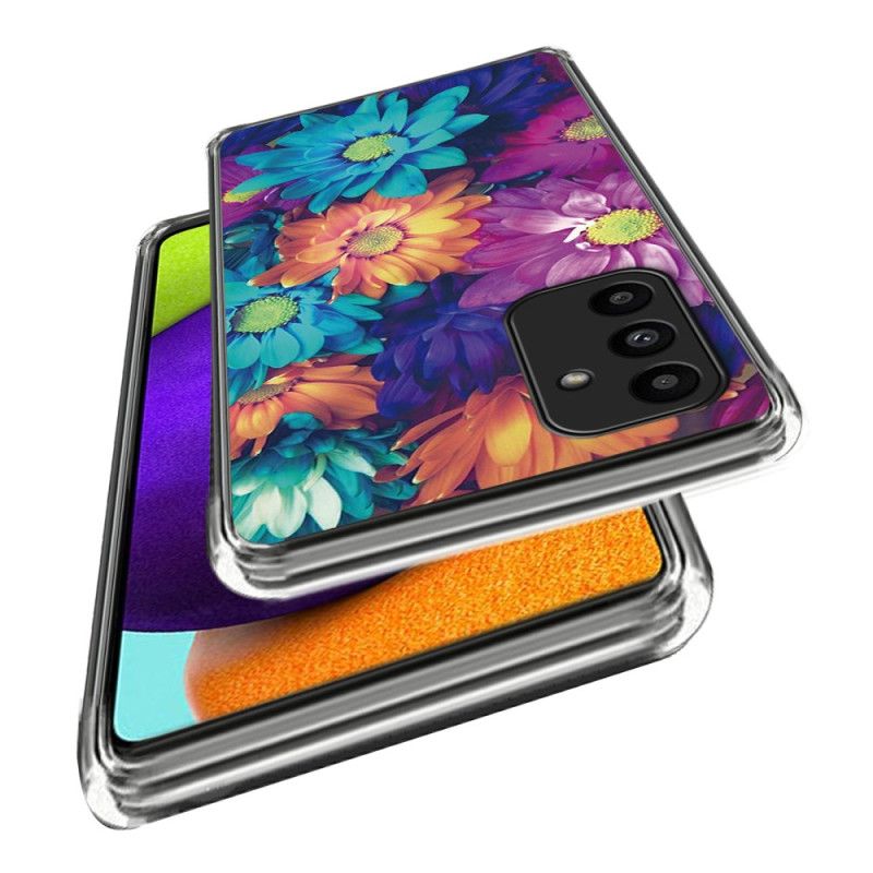 Etui Samsung Galaxy A15 Chryzantemy Etui Ochronne