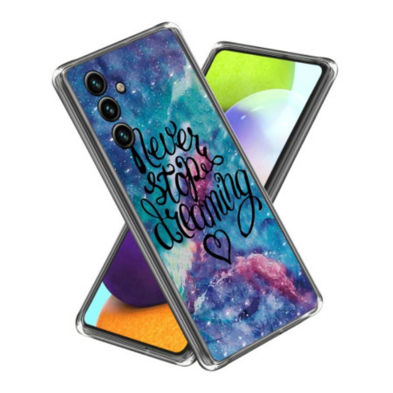 Etui Samsung Galaxy A15 Nigdy Nie Przestawaj Marzyć