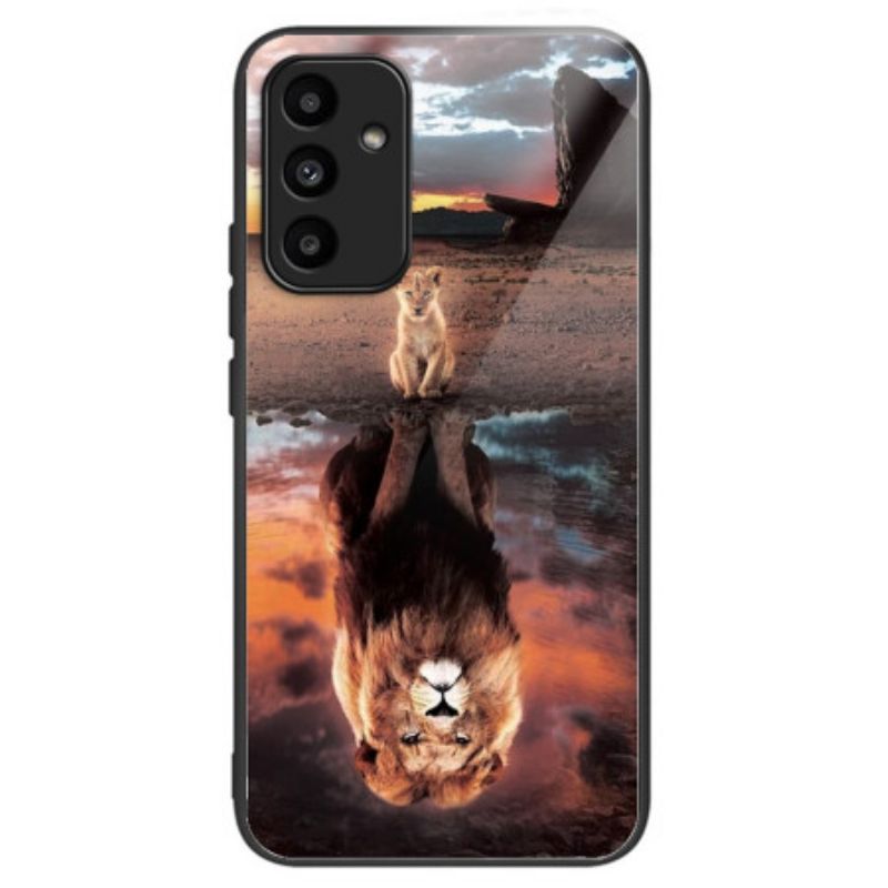 Etui Samsung Galaxy A15 Szkło Hartowane Lionceau Dream