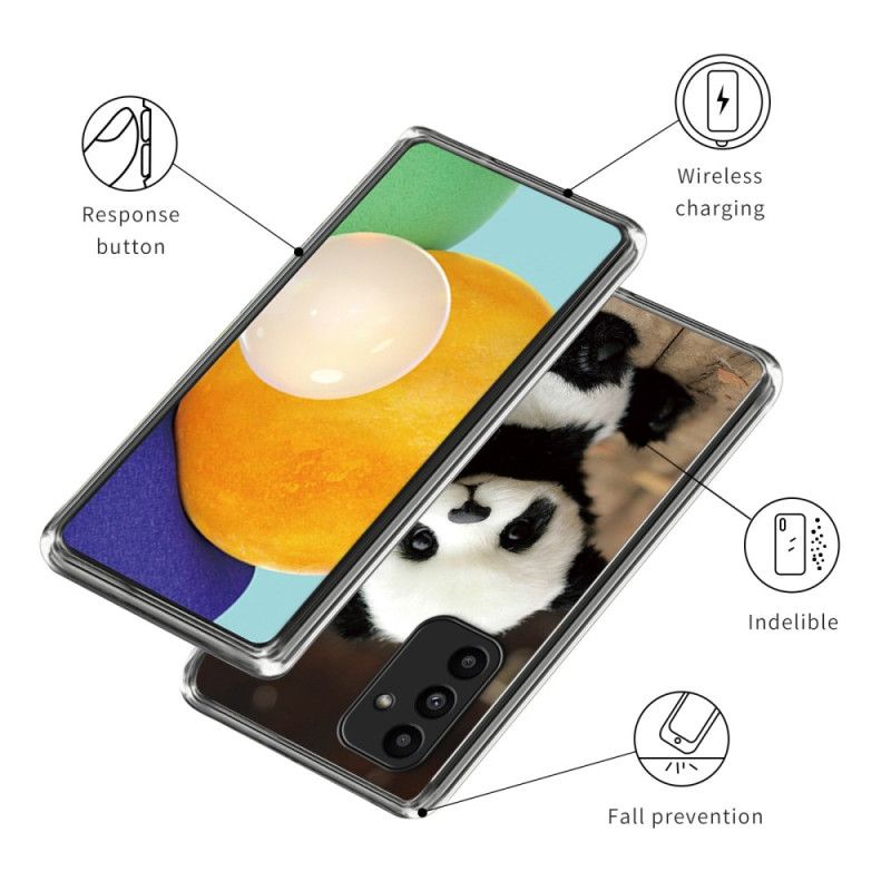 Etui Samsung Galaxy A15 Wzór Pandy