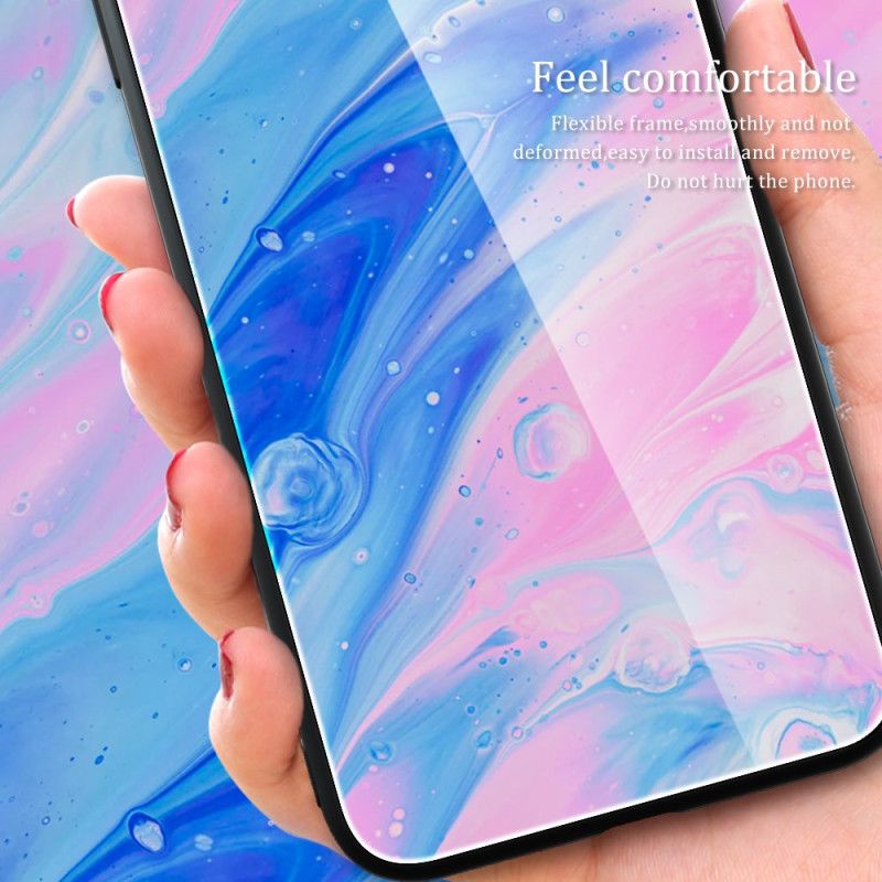 Futerały Samsung Galaxy A15 Etui Na Telefon Szkło Hartowane W Stylu Marmuru