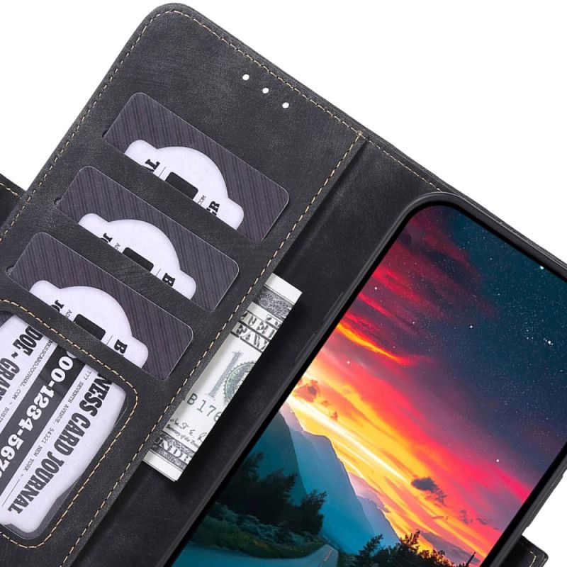 Skórzany Futerał Samsung Galaxy A15 Etui Na Telefon Tekstura Retro Abeel