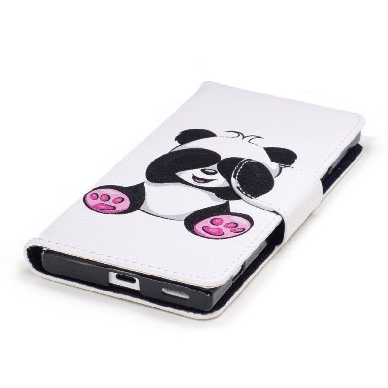 Etui Folio Sony Xperia XA1 Zabawna Panda