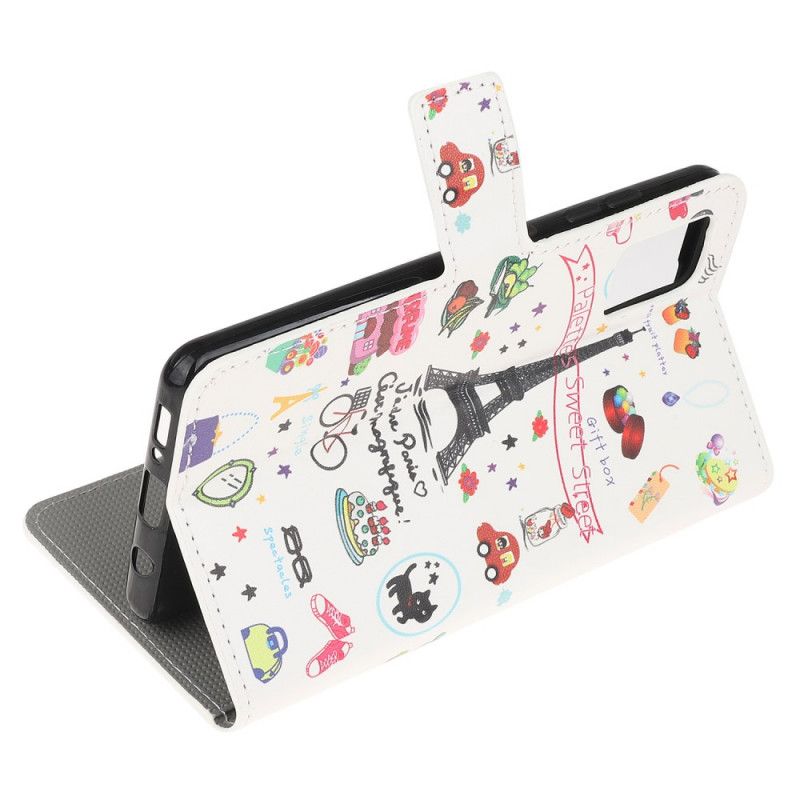 Etui Folio Samsung Galaxy S10 Lite Kocham Paryż