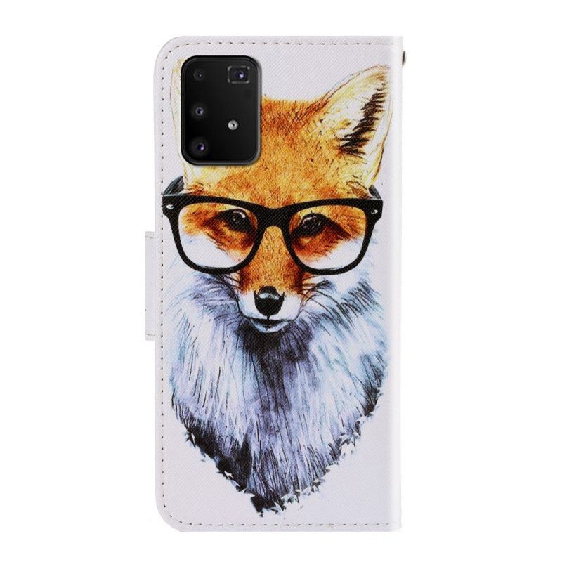 Etui Folio Samsung Galaxy S10 Lite Nerd Fox Ze Stringami