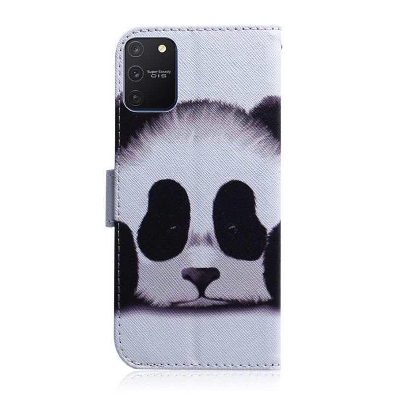 Etui Folio Samsung Galaxy S10 Lite Twarz Pandy Etui Ochronne