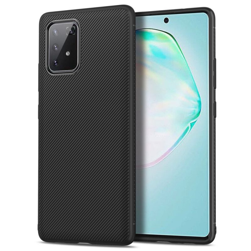 Etui Samsung Galaxy S10 Lite Czarny Skośny Serial Jazzowy