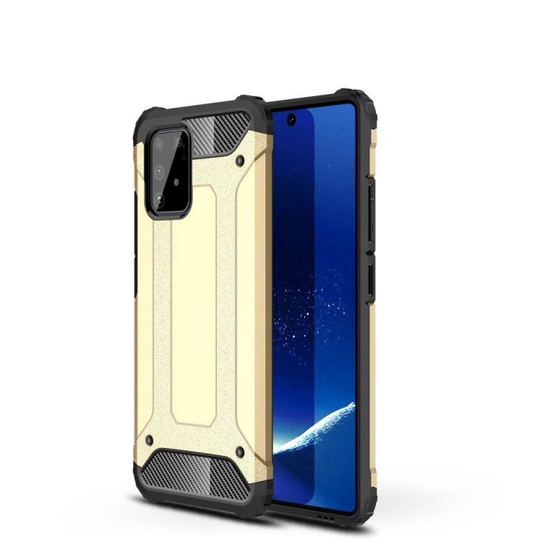 Etui Samsung Galaxy S10 Lite Czerwony Czarny Ocalały