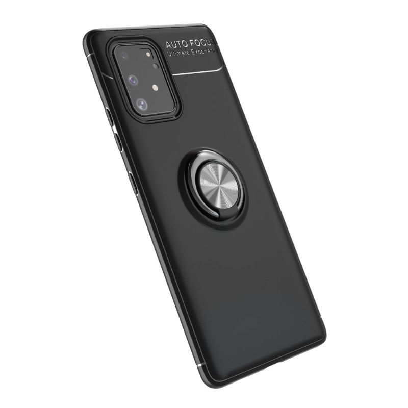 Etui Samsung Galaxy S10 Lite Czerwony Czarny Pierścień Obrotowy Etui Ochronne