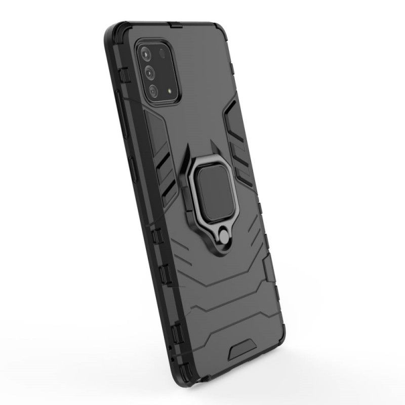 Etui Samsung Galaxy S10 Lite Czerwony Czarny Pierścień Oporowy