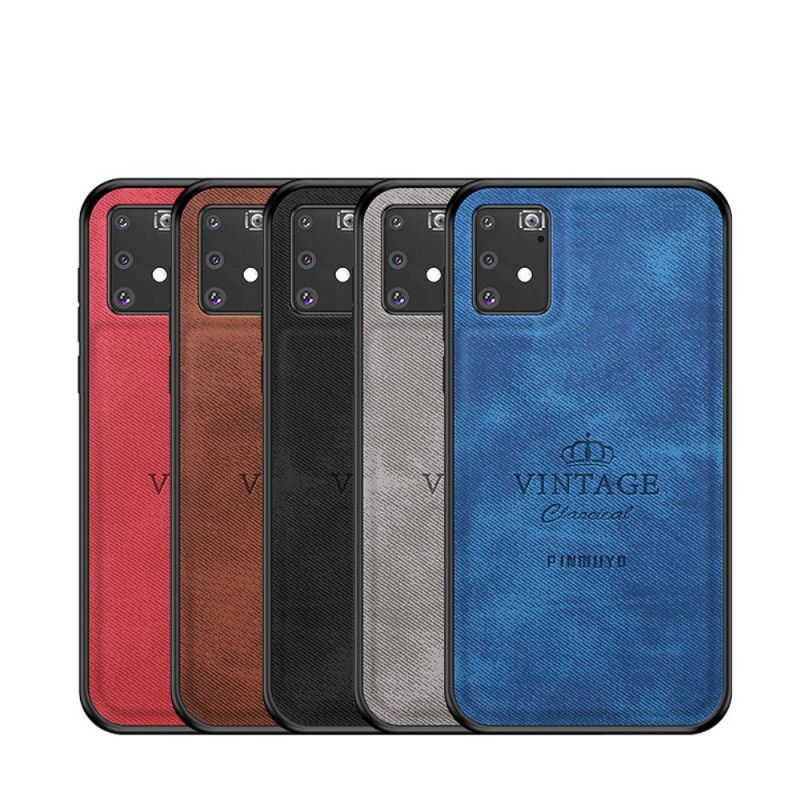 Etui Samsung Galaxy S10 Lite Szary Czarny Honorowy Rocznik Pinwuyo