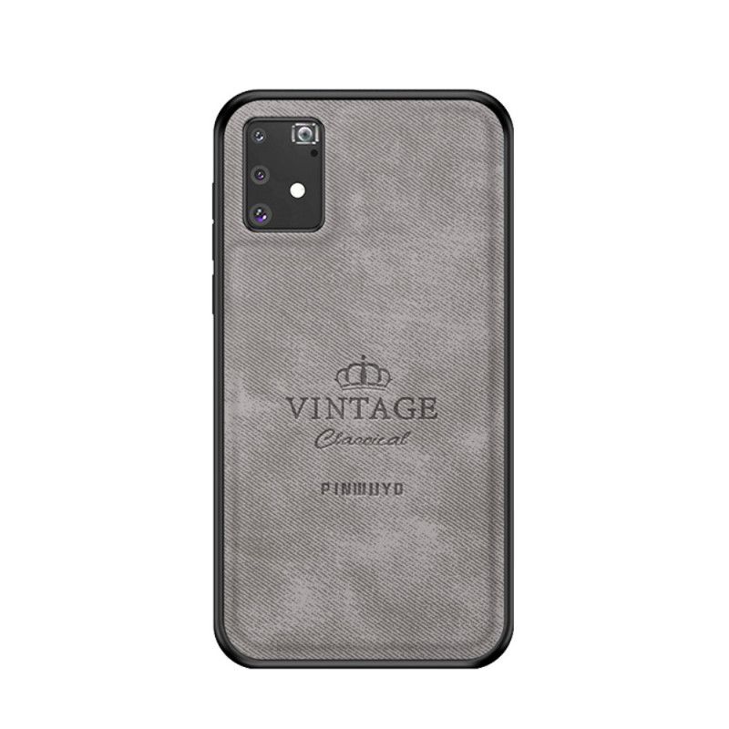 Etui Samsung Galaxy S10 Lite Szary Czarny Honorowy Rocznik Pinwuyo