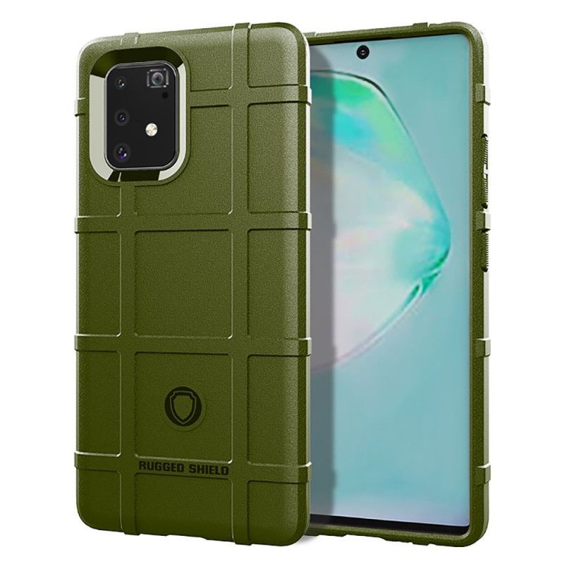 Etui Samsung Galaxy S10 Lite Szary Czarny Wytrzymała Tarcza Etui Ochronne