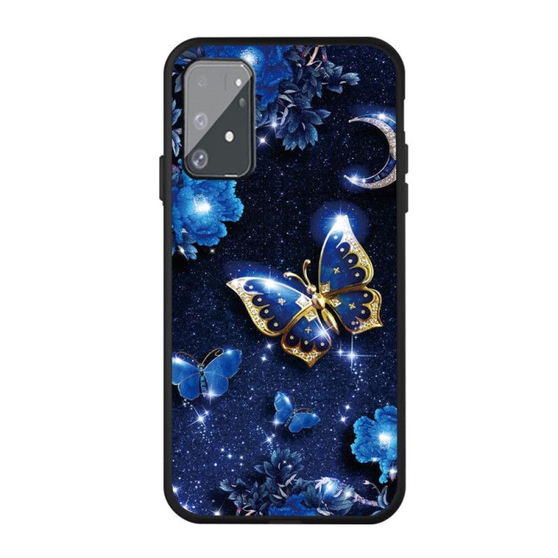 Futerały Samsung Galaxy S10 Lite Etui na Telefon Złoty Motyl