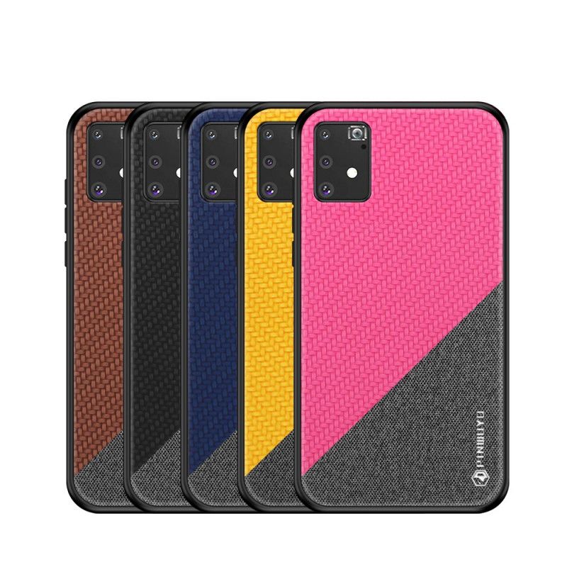 Futerały Samsung Galaxy S10 Lite Magenta Czarny Pinwuyo Seria Honorowa