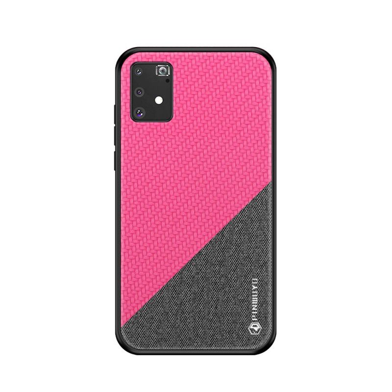 Futerały Samsung Galaxy S10 Lite Magenta Czarny Pinwuyo Seria Honorowa