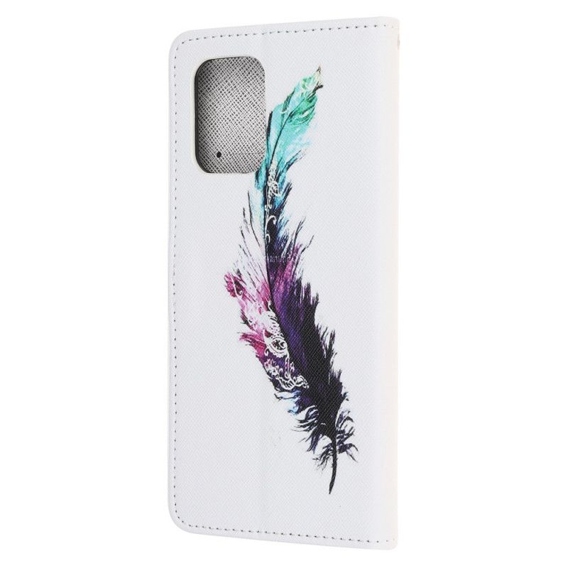 Obudowa Samsung Galaxy S10 Lite Etui na Telefon Piórko Ze Stringami