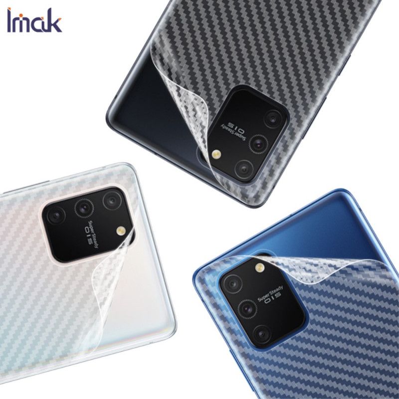 Tylna Folia Samsung Galaxy S10 Lite Carbon Imak Style