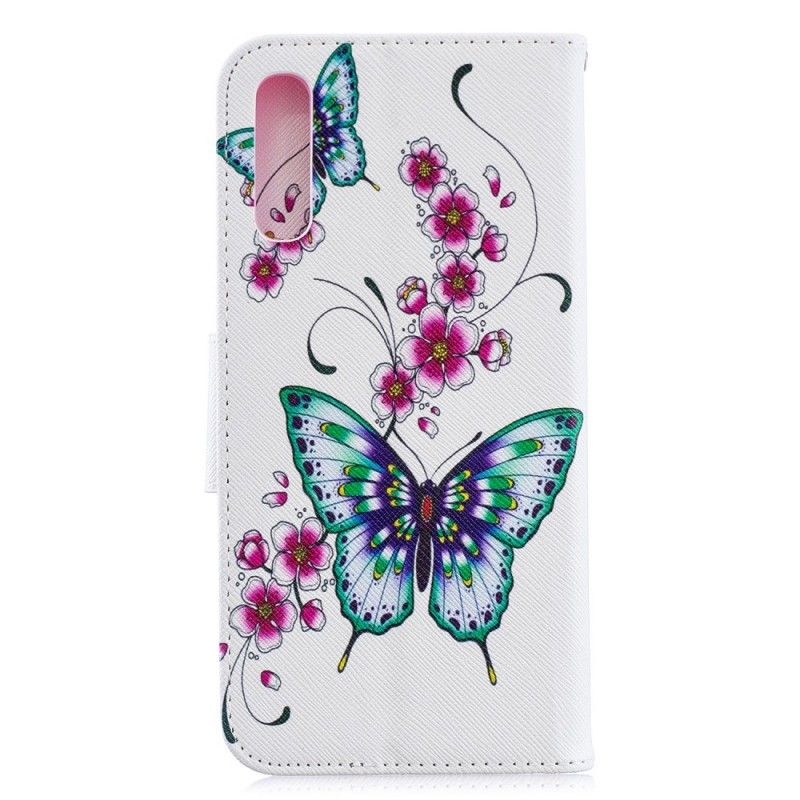 Etui Folio Samsung Galaxy A70 Cudowne Motyle