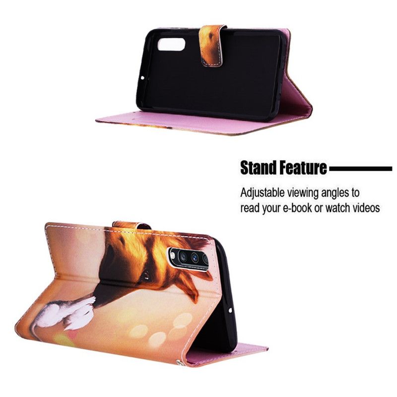 Etui Folio Samsung Galaxy A70 Przyjaciel Ernesta Stringi Kota