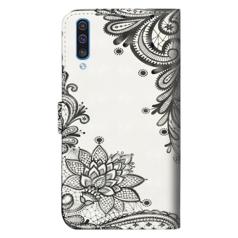 Etui Folio Samsung Galaxy A70 Szykowna Koronka