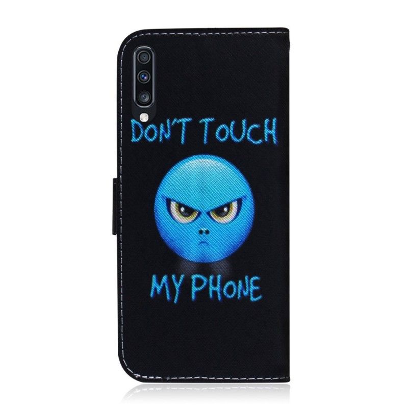 Etui Folio Samsung Galaxy A70 Telefon Z Emoji Etui Ochronne