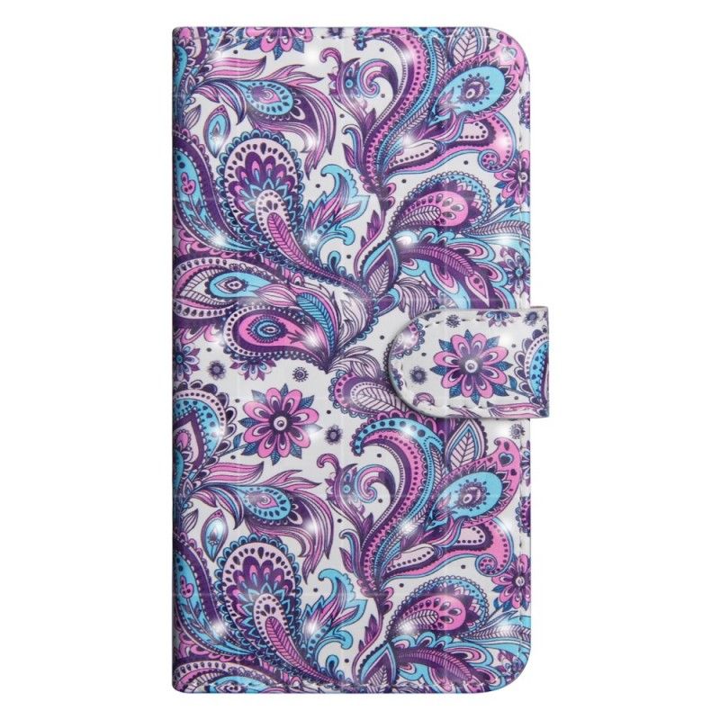 Etui Folio Samsung Galaxy A70 Wzorzyste Kwiaty Etui Ochronne