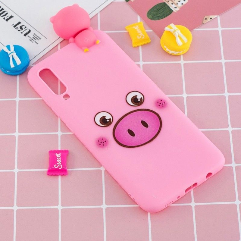 Etui Samsung Galaxy A70 Apolon The Pig 3D Etui Ochronne