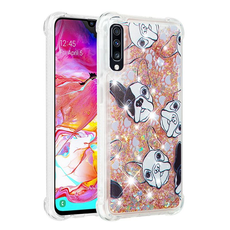 Etui Samsung Galaxy A70 Brokat Pana Psa Etui Ochronne