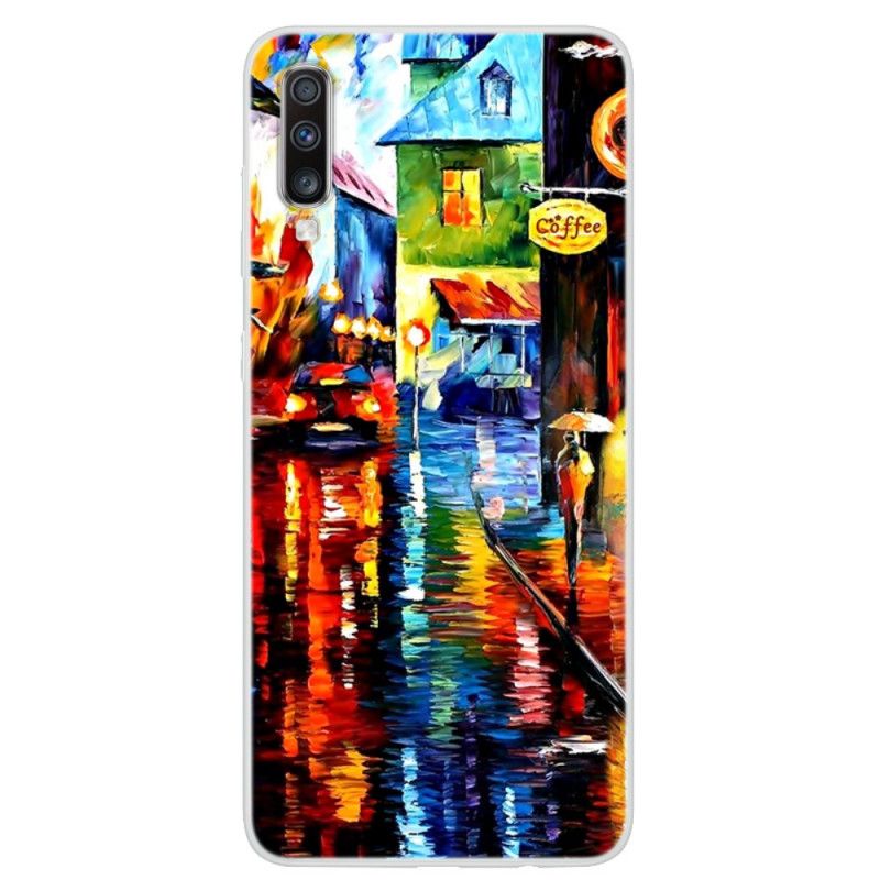 Etui Samsung Galaxy A70 Farba Kawowa Etui Ochronne