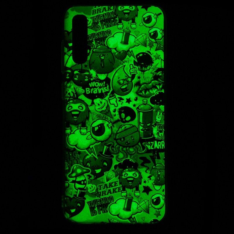 Futerały Samsung Galaxy A70 Etui na Telefon Fluorescencyjne Szaleństwo