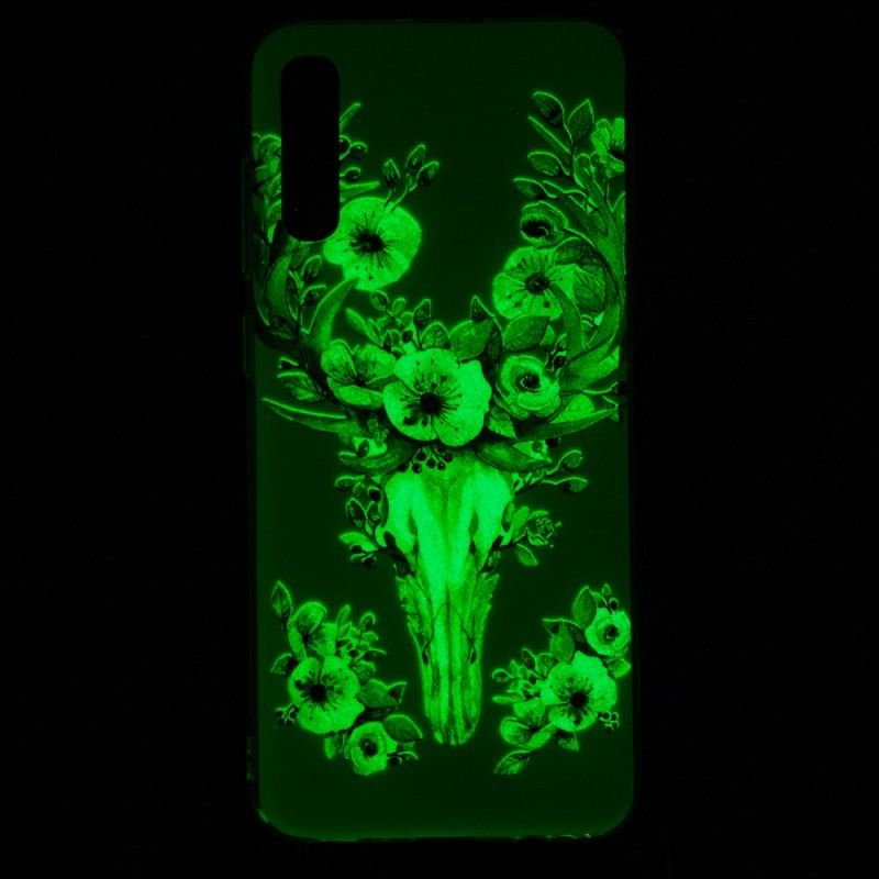 Futerały Samsung Galaxy A70 Etui na Telefon Fluorescencyjny Kwiecisty Łoś