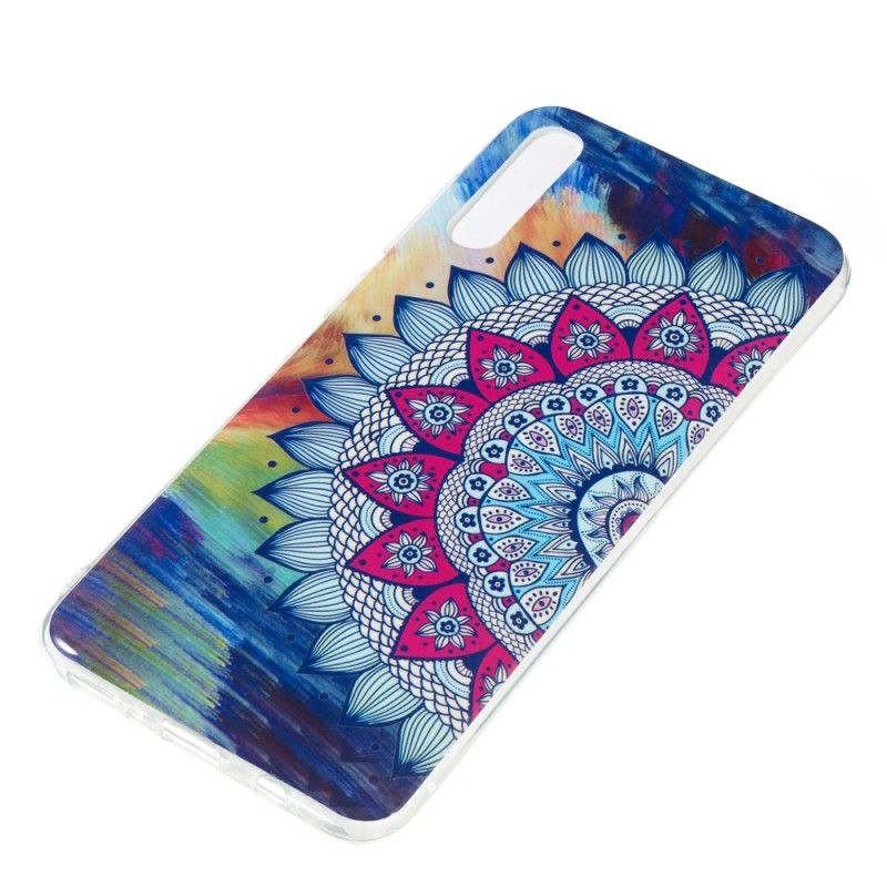 Futerały Samsung Galaxy A70 Etui na Telefon Mandala W Kolorze Fluorescencyjnym