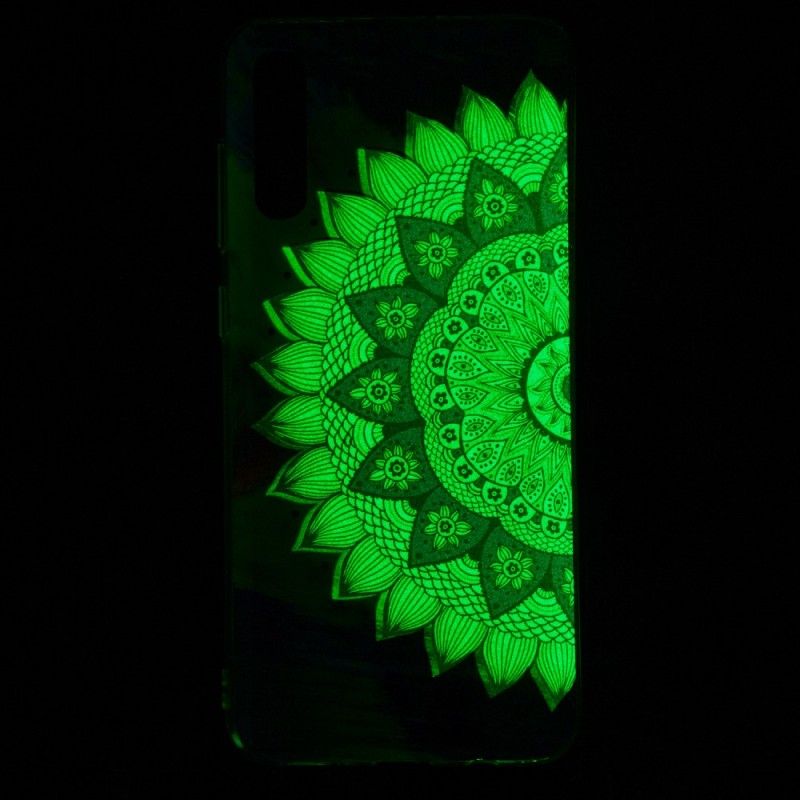 Futerały Samsung Galaxy A70 Etui na Telefon Mandala W Kolorze Fluorescencyjnym