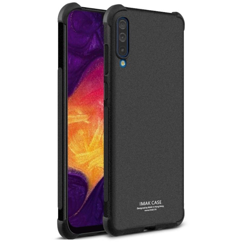 Futerały Samsung Galaxy A70 Przezroczysty Czarny Imak Czuje Się Na Skórze