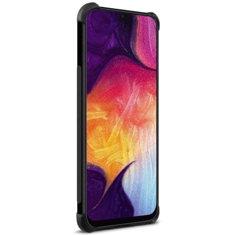 Futerały Samsung Galaxy A70 Przezroczysty Czarny Imak Czuje Się Na Skórze