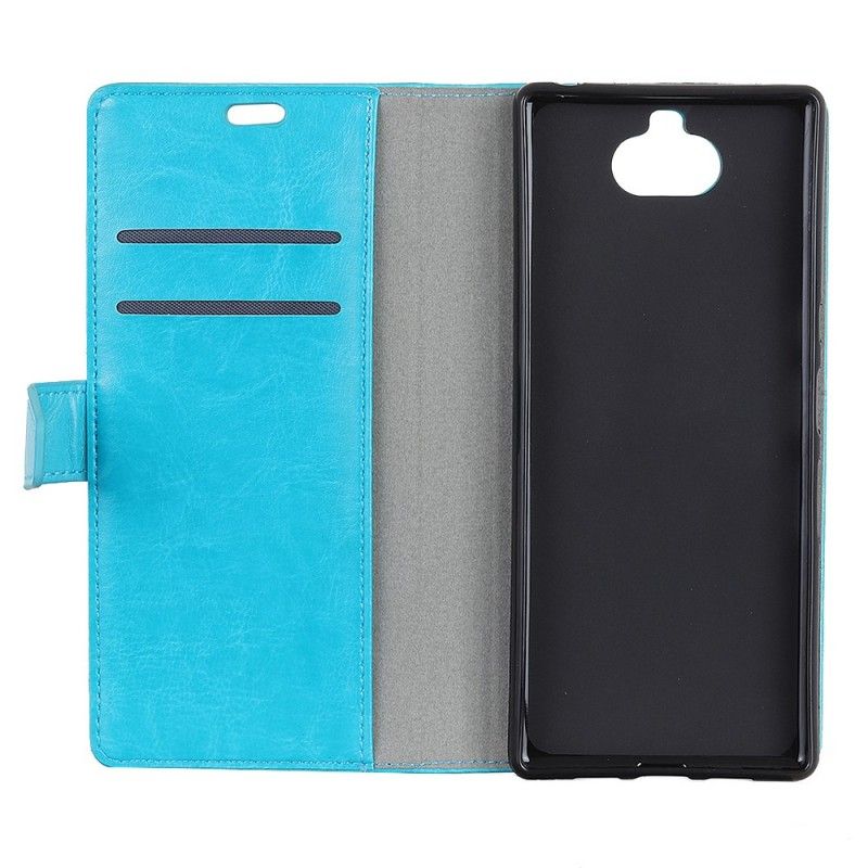 Etui Folio Sony Xperia 10 Plus Ekoskóra W Stylu Retro Etui Ochronne