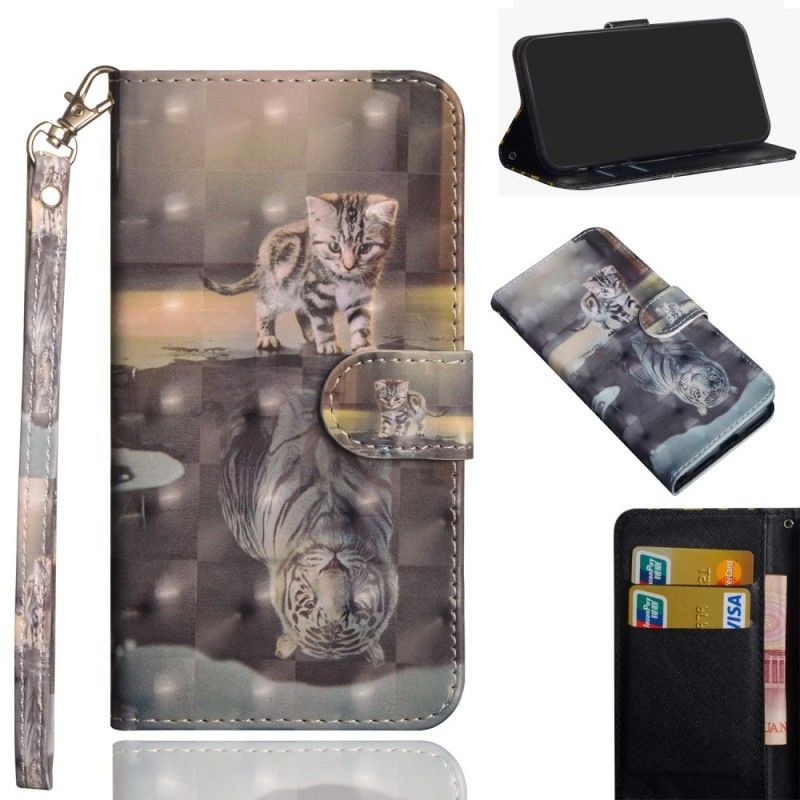 Etui Folio Sony Xperia 10 Plus Ernest Tygrys Etui Ochronne